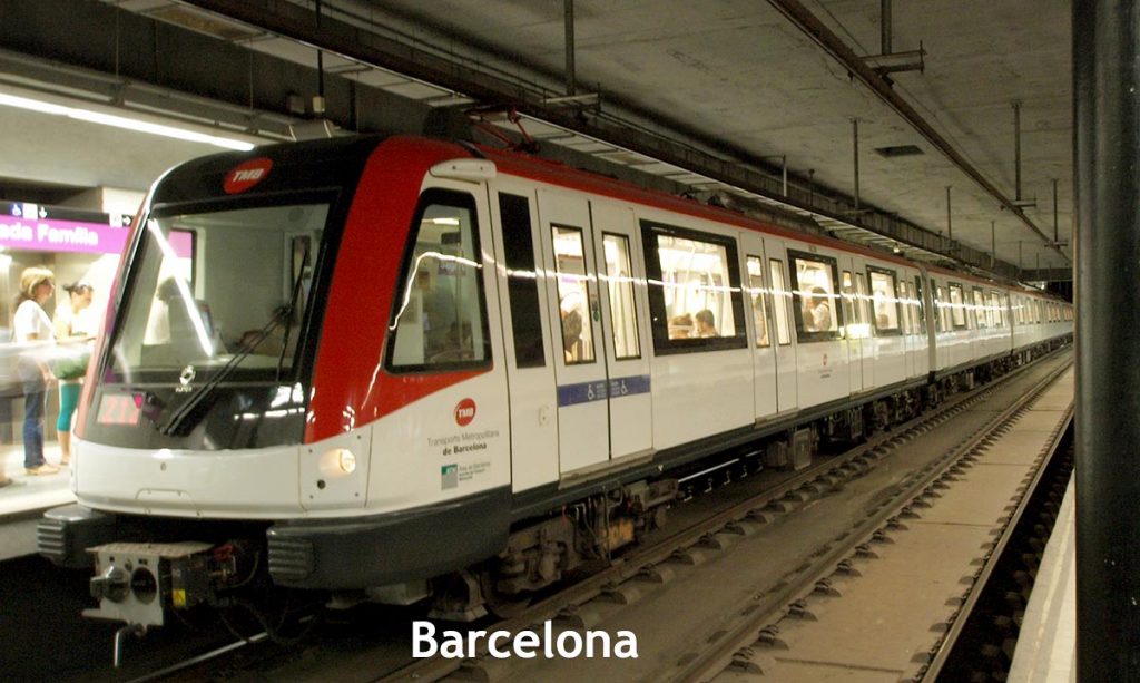 Metro in Barcelona